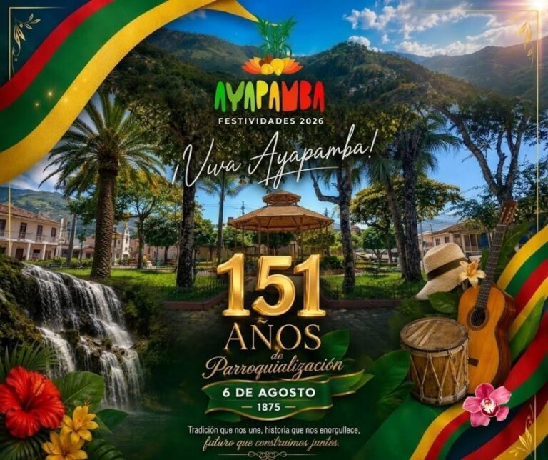 ¡PROGRAMA OFICIAL DE FESTIVIDADES AYAPAMBA 2026!